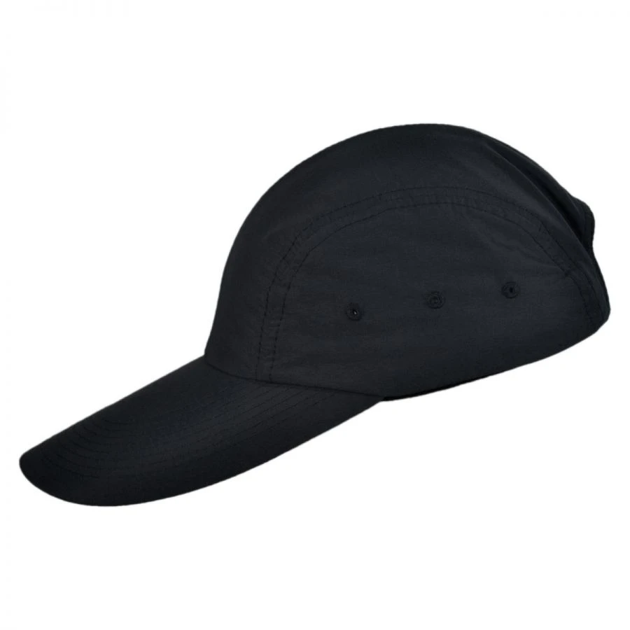 Torrey UPF 50+ Long Bill Adjustable Baseball Cap - Black 4 Torrey UPF 50+ Long Bill Adjustable Baseball Cap - Black - Image 2