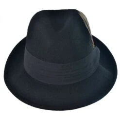 Kid's Blues Crushable Wool Felt Trilby Fedora Hat