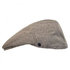 Herringbone Wool Blend Ivy Cap -Fashion Hat Discount Store 106069