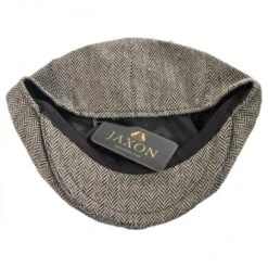 Herringbone Wool Blend Newsboy Cap -Fashion Hat Discount Store 106162