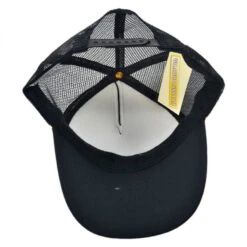 Otto Gold Leaves Mesh Trucker Snapback Baseball Cap -Fashion Hat Discount Store 110119
