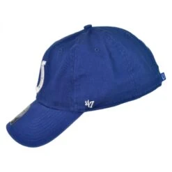 '47 BRAND Indianapolis Colts NFL Clean Up Strapback Baseball Cap Dad Hat -Fashion Hat Discount Store 110974