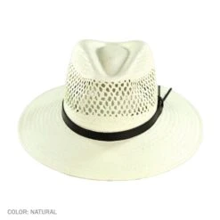 Stetson Digger Shantung Straw Outback Hat