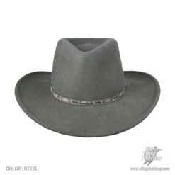 Stetson Elkhorn Crushable Wool Felt Western Hat