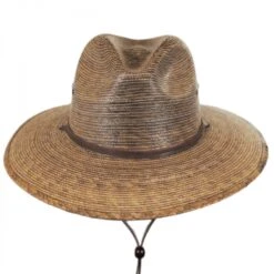 Stetson Rustic Palm Leaf Straw Hat