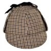 Sherlock Holmes Houndstooth Wool Blend Hat -Fashion Hat Discount Store 123974