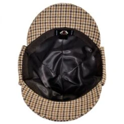 Sherlock Holmes Houndstooth Wool Blend Hat 7 Sherlock Holmes Houndstooth Wool Blend Hat -Fashion Hat Discount Store 123980