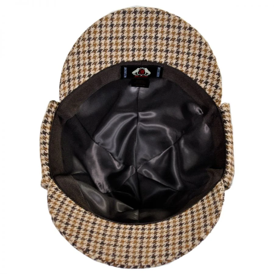 Sherlock Holmes Houndstooth Wool Blend Hat 5 Sherlock Holmes Houndstooth Wool Blend Hat - Image 3