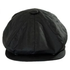 Waxed Cotton Newsboy Cap