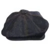 Denim Cotton Newsboy Cap