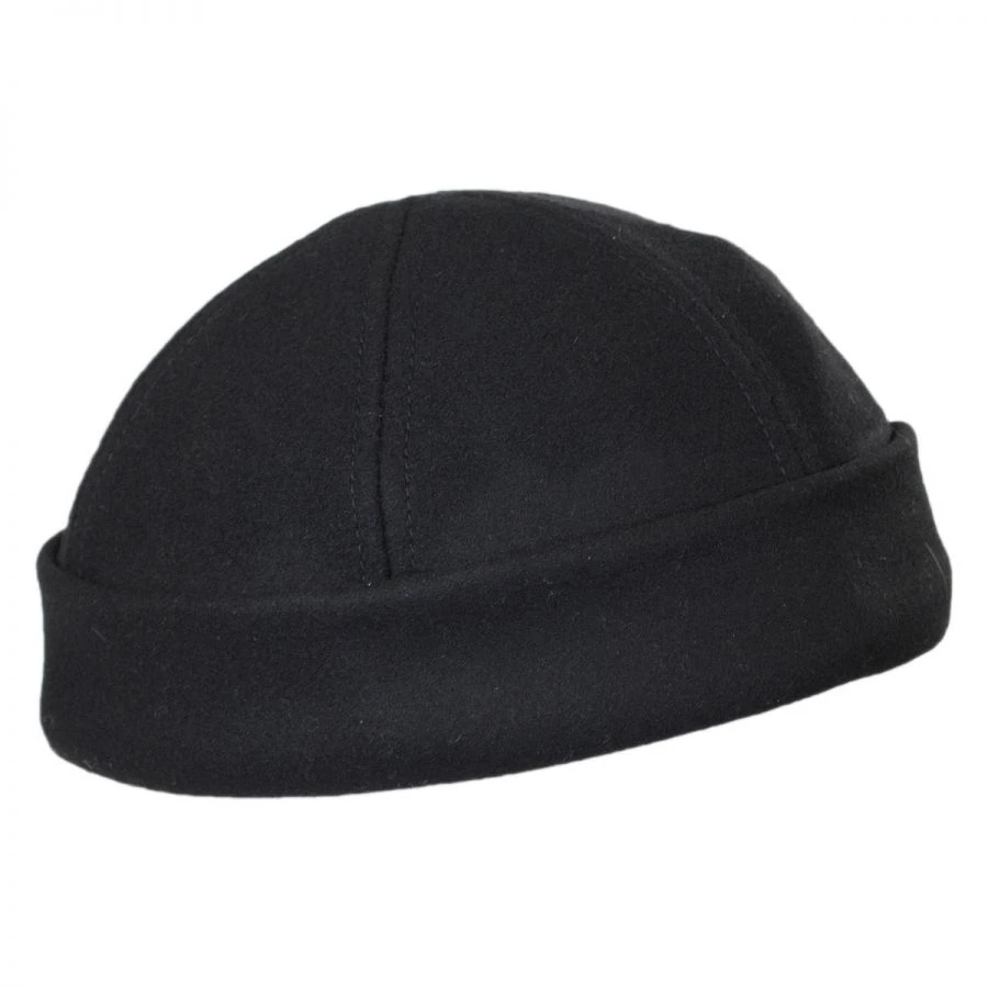 Six Panel Wool Skull Cap Beanie Hat 3 Six Panel Wool Skull Cap Beanie Hat
