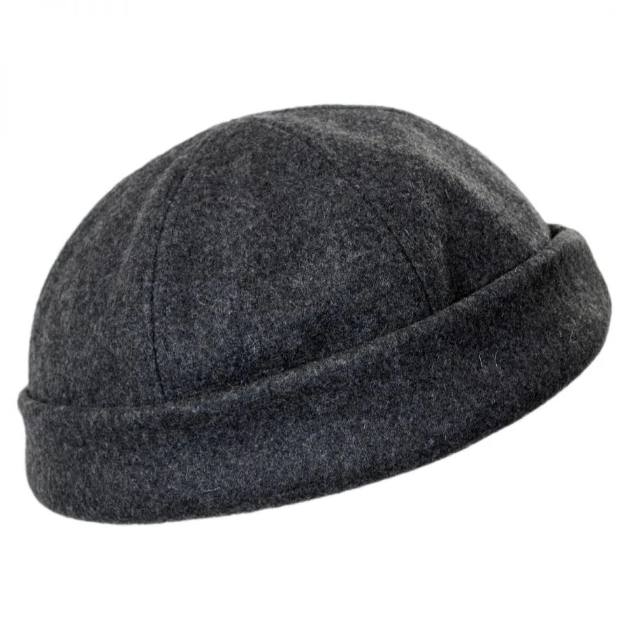 Six Panel Wool Skull Cap Beanie Hat 5 Six Panel Wool Skull Cap Beanie Hat - Image 3