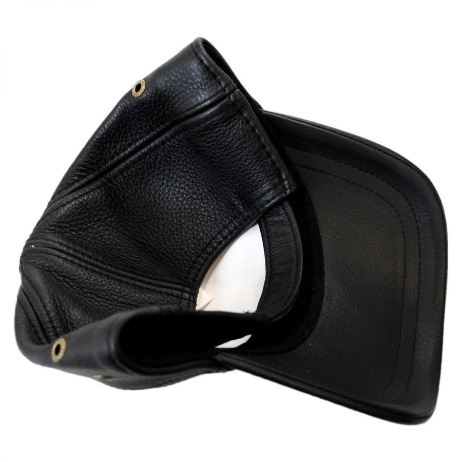 Stetson Timber Leather Adjustable Baseball Cap 5 Stetson Timber Leather Adjustable Baseball Cap - Image 3