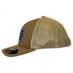 Columbia Sportswear Tree Flag Mesh Flexfit Fitted Baseball Cap -Fashion Hat Discount Store 142577