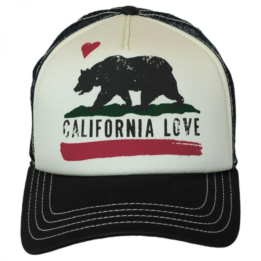 California Love Trucker Snapback Baseball Cap 3 California Love Trucker Snapback Baseball Cap