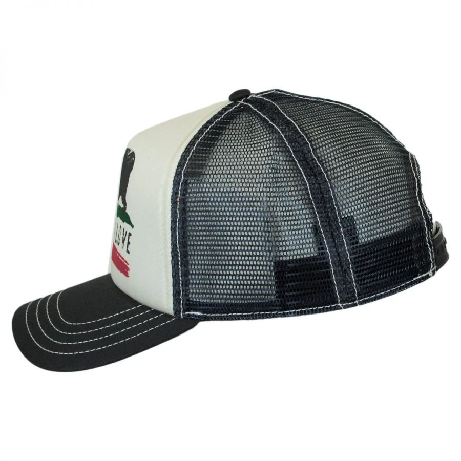 California Love Trucker Snapback Baseball Cap 4 California Love Trucker Snapback Baseball Cap - Image 2