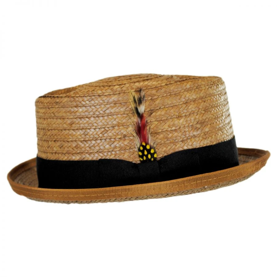 Be Bop Coconut Straw Pork Pie Hat 4 Be Bop Coconut Straw Pork Pie Hat - Image 2