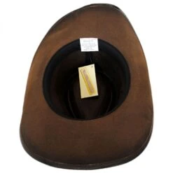 Faux Leather Western Hat -Fashion Hat Discount Store 150826
