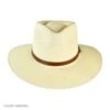 Australian Excursion Grade 3 Panama Straw Fedora Hat