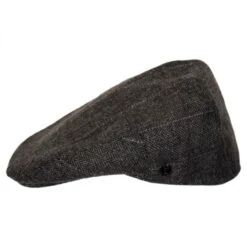 Euston Herringbone Plaid Wool Blend Ivy Cap -Fashion Hat Discount Store 185870