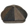 Baby Herringbone Patchwork Wool Blend Newsboy Cap -Fashion Hat Discount Store 190770