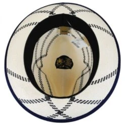 Rialto Shantung Straw Trilby Fedora Hat -Fashion Hat Discount Store 192981