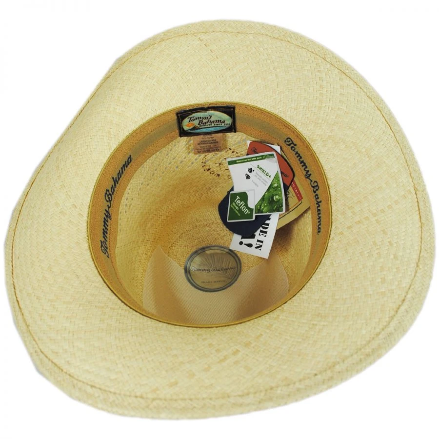Tommy Bahama Vent Grade 8 Panama Straw Outback Hat 5 Tommy Bahama Vent Grade 8 Panama Straw Outback Hat - Image 3