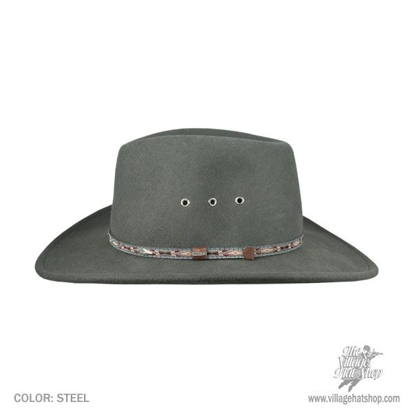 Stetson Elkhorn Crushable Wool Felt Western Hat 4 Stetson Elkhorn Crushable Wool Felt Western Hat - Image 2