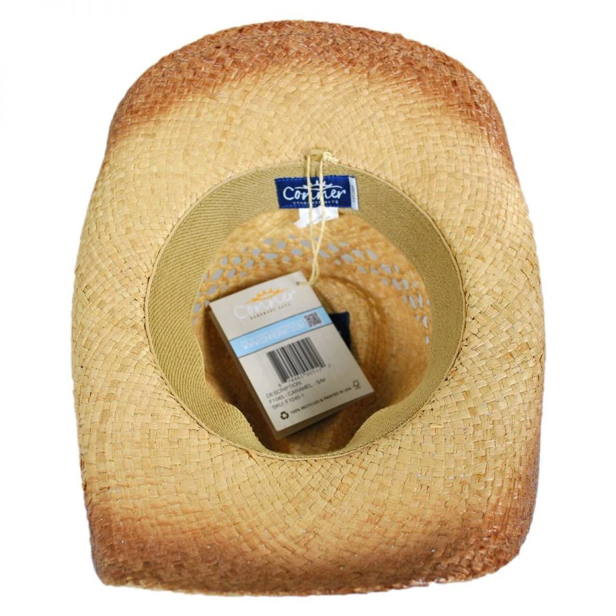 Route 66 Raffia Straw Cowboy Hat 5 Route 66 Raffia Straw Cowboy Hat - Image 3