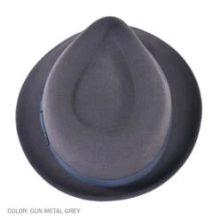 Heritage Collection 2000s Wool Felt Trilby Fedora Hat -Fashion Hat Discount Store 237704