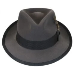Stetson Whippet Fur Felt Fedora Hat
