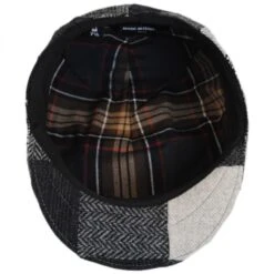 Patchwork Wool Ascot Cap -Fashion Hat Discount Store 262745