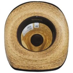 Stetson Kimball Palm Leaf Straw Western Hat -Fashion Hat Discount Store 270696