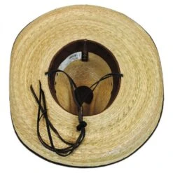CHARLIE 1 HORSE Bandito Palm Leaf Straw Gus Hat -Fashion Hat Discount Store 272268