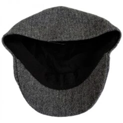 Herringbone Wool Blend Duckbill Ivy Cap -Fashion Hat Discount Store 276329