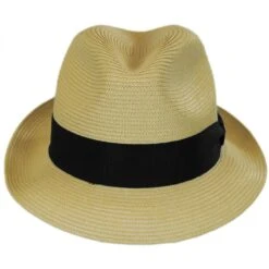 Bailey Craig Straw Fedora Hat