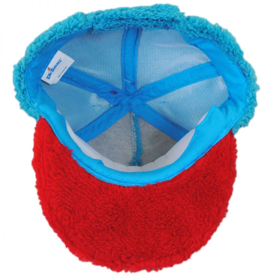 Dr. Seuss Thing 1 Fuzzy Baseball Cap 5 Dr. Seuss Thing 1 Fuzzy Baseball Cap - Image 3