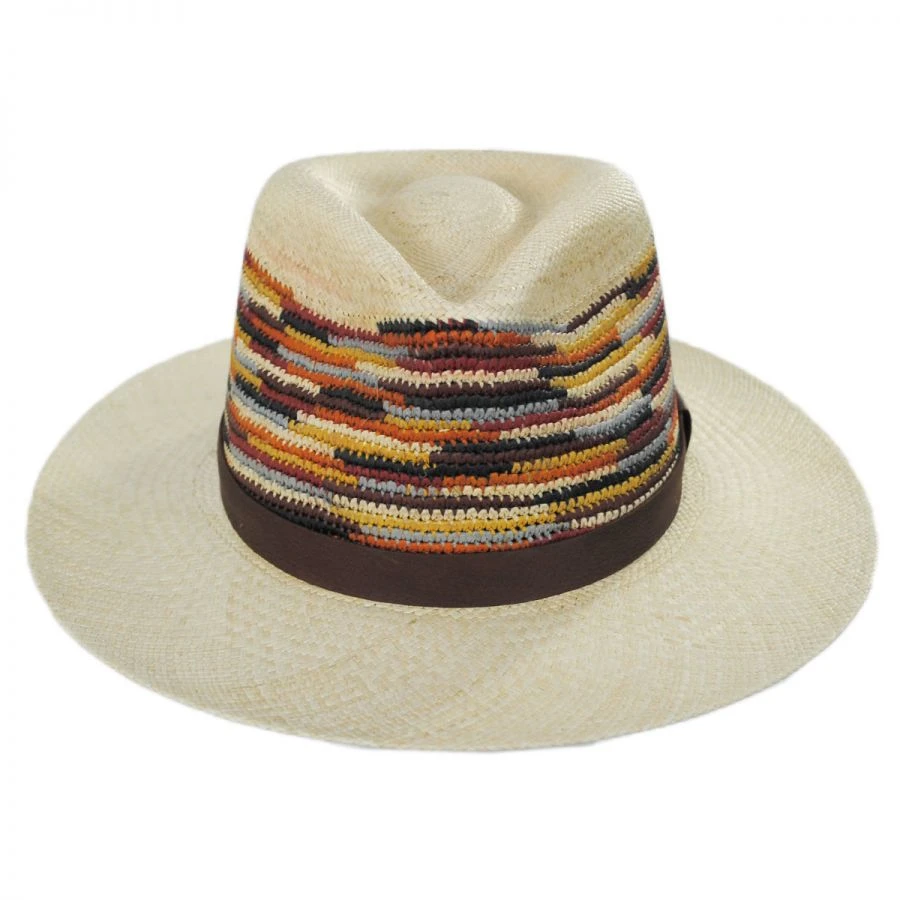 Bailey Tasmin Panama Straw Fedora Hat 3 Bailey Tasmin Panama Straw Fedora Hat