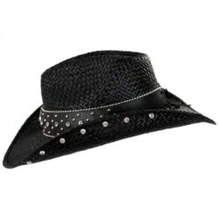 Rhinestone Raffia Straw Western Hat 6 Rhinestone Raffia Straw Western Hat -Fashion Hat Discount Store 281750