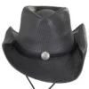 Scala Chincord Toyo Straw Western Hat