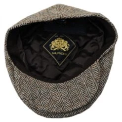Stornoway Harris Tweed Wool Herringbone Flat Cap - Oatmeal 7 Stornoway Harris Tweed Wool Herringbone Flat Cap - Oatmeal -Fashion Hat Discount Store 296135