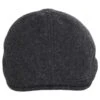 Melton Wool Pub Duckbill Cap - Dark Gray -Fashion Hat Discount Store 304215
