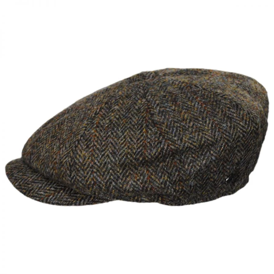 Harris Tweed Northbay Wool Newsboy Cap 4 Harris Tweed Northbay Wool Newsboy Cap - Image 2