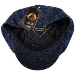 Harris Tweed Skye Wool Newsboy Cap -Fashion Hat Discount Store 306316