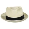 Quickstep Grade 8 Panama Straw Fedora Hat -Fashion Hat Discount Store 308701