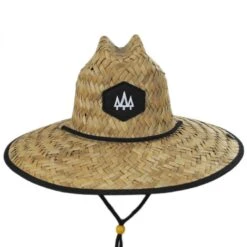 Blackout Straw Lifeguard Hat