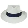 Santorini Panama Straw Fedora Hat -Fashion Hat Discount Store 324373