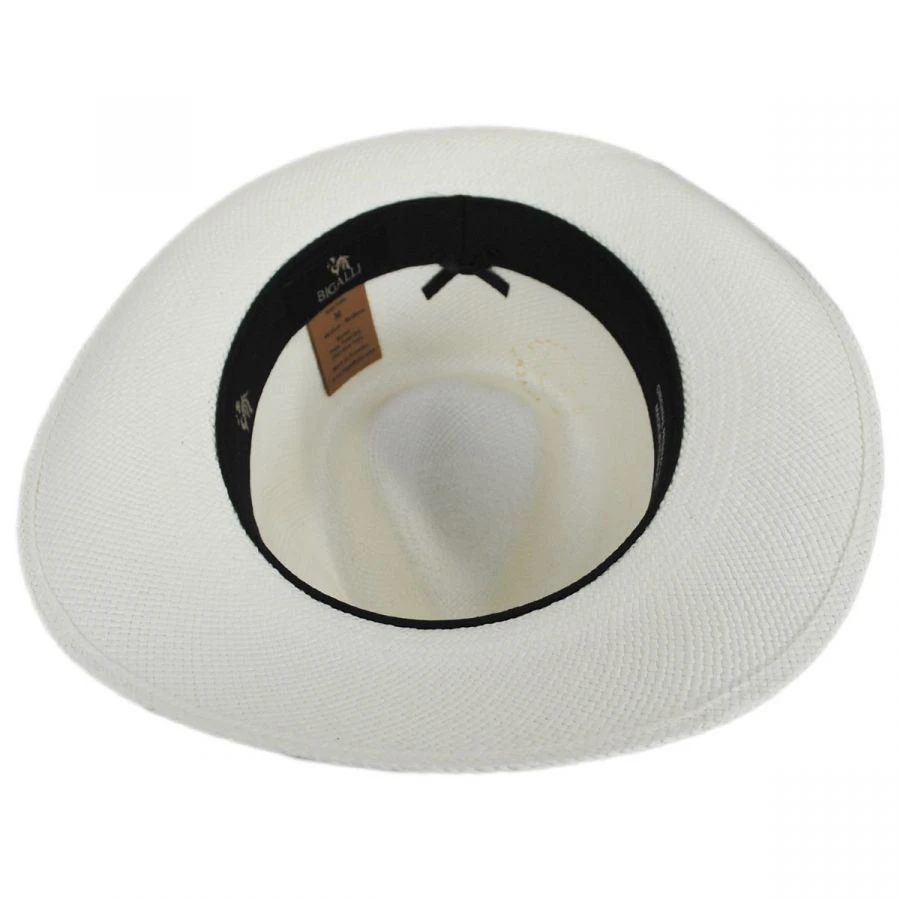 Santorini Panama Straw Fedora Hat 5 Santorini Panama Straw Fedora Hat - Image 3