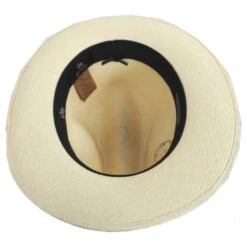 Don Juan Grade 8 Panama Straw Fedora Hat -Fashion Hat Discount Store 324514