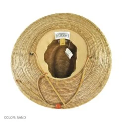 Stetson Rustic Palm Leaf Straw Hat -Fashion Hat Discount Store 32705